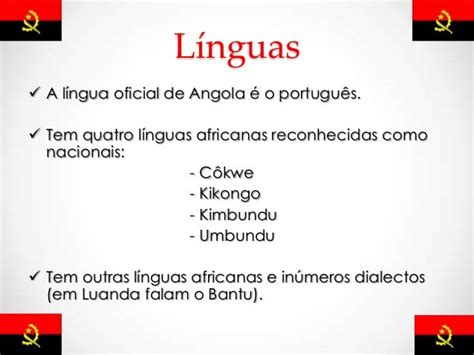 angola fala qual idioma